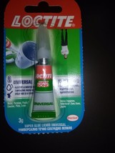 4 Pcs Loctite Super Glue Liquid Universal Leather,Rubber,Wood,Metal,Porcelain3g - £8.02 GBP