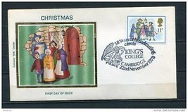 Great Britain 1978 Cover FDC Special Cancel Colorano &quot;Silk&quot; Cachrt Christmas Kin - £2.33 GBP