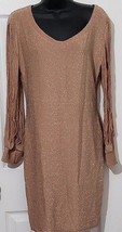 Glitter Fancy Tassel Lantern Sleeve size Large Dress NEW - £10.56 GBP