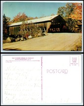 New Hampshire Postcard - Conway, Old Covered Bridge A43 - £2.32 GBP