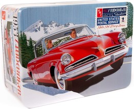 AMT AMT1251 1953 Studebaker Starliner Collectible Tin 1:25 Scale Model Kit New - £31.61 GBP