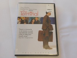 The Terminal DVD 2004 Full Screen Rated PG-13 Drama Tom Hanks Catherine Zeta-Jon - $29.69