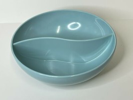 Marcrest Melmac Melamine Turquoise Divided 8-3/4&quot; Diameter Serving Bowl ... - £14.16 GBP