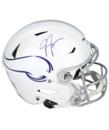 Justin Jefferson Autographed Vikings 2024 Alt. Speedflex Helmet Beckett - €1.024,43 EUR
