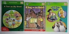 Lot of 3 LEAP FROG TAG Children Books Digraphs Day on Ranch Year Street School - £4.81 GBP