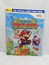*Damaged* Wii Super Paper Mario Nintendo Power Strategy Guide Book - £23.26 GBP