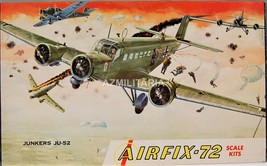 Airfix-72 Junkers JU-52 1/72 Scale Kit Series 3 Pattern No. 3-163 - £20.11 GBP