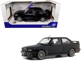 1990 BMW E30 Sport Evo Black 1/18 Diecast Model Car by Solido - £69.40 GBP