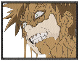 Anime Embroidery Pattern Gaara Face Sand - $5.00