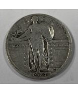 1927-S 25C Debout Liberty Quarts En Très Bon VG État, Naturel Couleur - €91,11 EUR