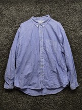 Vintage Fresh Produce Shirt Men Large Purple Button Down Casual Shirt - £18.42 GBP