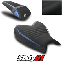 Yamaha R7 Seat Cover 2022 2023 2024 Front Rear Black Blue Luimoto Tec-Grip Suede - $307.72