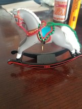 1993 Rocking Horse Christmas Tree Ornament  no box - £20.04 GBP