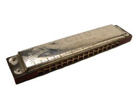 Hohner Echo Harmonica, Key of A, 16 Holes, Tremolo Double Reed, Mouth Organ - $19.55