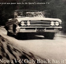 Buick Special V6 62 Special Advertisement 1961 Automobilia Convertible D... - $24.99