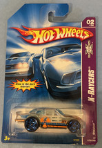 2007 Hot Wheels #70 X-Raycers 2/4 STOCKAR Trans Clear w/Blue Pr5 Spoke Wheels - £4.90 GBP