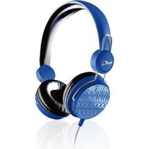 Biostar - iDEQ N20 - Supraural 3.5mm Stereo Headset with Mic - Blue - £19.63 GBP