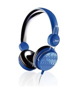 Biostar - iDEQ N20 - Supraural 3.5mm Stereo Headset with Mic - Blue - £19.53 GBP