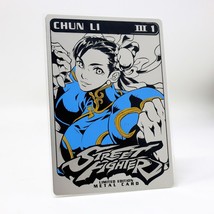 UDON Street Fighter III 3 Chun Li Metal Card Limited Edition Capcom SDCC - £117.70 GBP