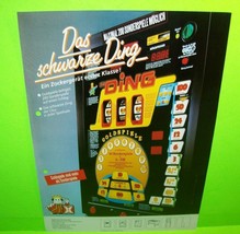 Hellomat-Automaten Ding Original Slot Machine FLYER German Text Vintage Game - £23.54 GBP