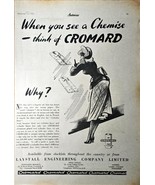 CROMARD-Laystall Engineering Co - 1950 Vintage Print Ad - Liners - Chemi... - $17.83 CAD