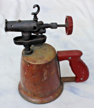 VINTAGE BLOW TORCH RED HANDLE - £15.72 GBP