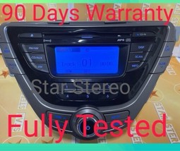 2011-2013 Hyundai Elantra Am Fm Cd Player Radio Receiver CZ1YV - £72.15 GBP