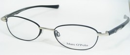 Vintage Marc o&#39; Polo 3469 431 Nero Opaco/Argento Occhiali da Sole 49-18-135mm - £45.93 GBP