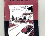 Keystone Automobile Club Booklet Motor Courts &amp; Tourist Homes Western Ed... - $27.79