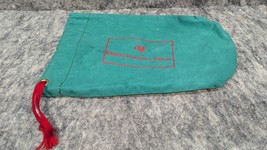 Abercrombie &amp; Fitch Green Canvas Draw String Bag 15&quot; x 10&quot; - $9.99