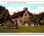 Log Cabin Palmer Park Detroit Michigan MI UNP WB Postcard V20 - $1.93