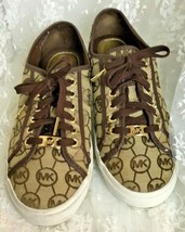 Michael Kors Women&#39;s Signature Sneakers Size 9.5M - £48.54 GBP