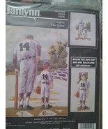 Janlynn Counted Cross Stitch Kit &quot;The Game&quot; Baseball 105-16 - NIP - $24.05 CAD