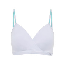 Kindly Yours Women&#39;s So Comfy Lightly Lined Micro Wire-Free Bra, Blue Si... - $18.80