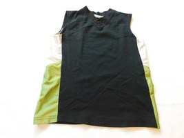 Athletic Works Youth Boys Mesh Shirt Sleeveless Active Size S 6/7 Black GUC - $19.79