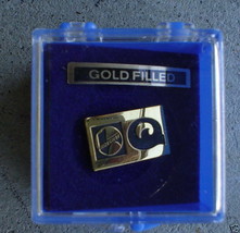 24 Karat Gold Filled Hoechst Pharmaceutical Pin LOOK - $342.91 MXN