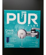New PUR PLUS Faucet Mount Water Filtration System w/ Filter Light Chrome... - £34.07 GBP