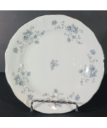 BLUE GARLAND BREAD PLATE 6&quot; JOHANN HAVILAND Bavaria Germany Porcelain Fl... - $119.46 MXN