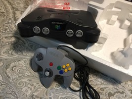 Nintendo N64 Console, Cables, Super Pad Controller, 64 Controller And Game - $98.99