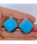 Huge Chunky Clip On Sterling Silver Mexican Earrings! OFFeR! - $7,417.65 MXN