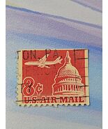 US Stamp US Air Mail 8c Used C64 &quot;Hazleton, PA&quot; - $31.00 MXN