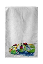 Betsy Drake Three Apples Kitchen Towel - £23.67 GBP