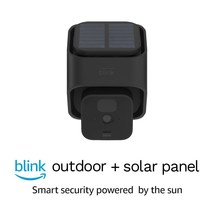 Blink Outdoor + Solar Panel Charging Mount – wireless, HD smart security camera, - £103.66 GBP