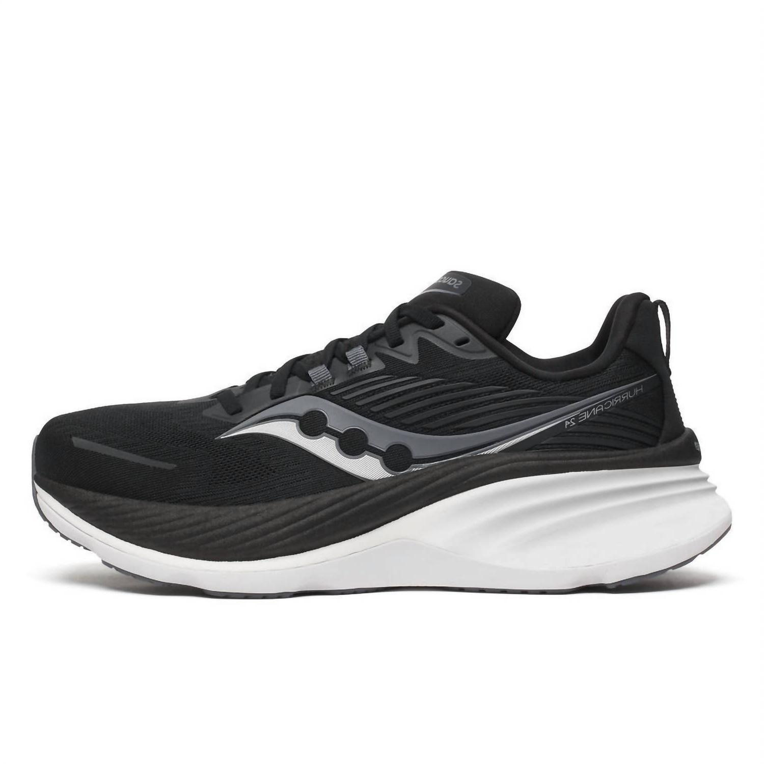 Authenticity Guarantee

Saucony Men&#39;s Hurricane 24 Shoes Black/carbon - $108.90+