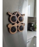 Antelope Ear Car Essential Oil Diffuser Handmade Wood Micky Mouse Ear Fr... - €25,82 EUR