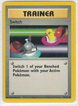 M) Pokemon Nintendo GAMEFREAK Trading Card Trainer Switch 95/102 - £1.55 GBP