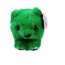 Puffkins Patrick Green Bear Bean Bag Plush 4&quot; Ages 3+ Tags 1998 Style 6678 - £4.78 GBP