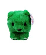 Puffkins Patrick Green Bear Bean Bag Plush 4&quot; Ages 3+ Tags 1998 Style 6678 - $6.00