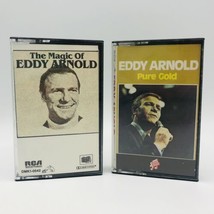 Eddy Arnold Cassettes &quot;The Magic of Eddy Arnold&quot; and &quot;Pure Gold&quot; Lot Tape - £6.29 GBP