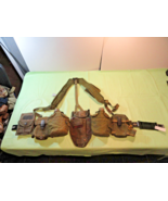 VIETNAM ERA LC-1 LOAD CARRYING SUSPENDERS ALICE CLIP OD GREEN LBE RIG L ... - $1,514.02 MXN